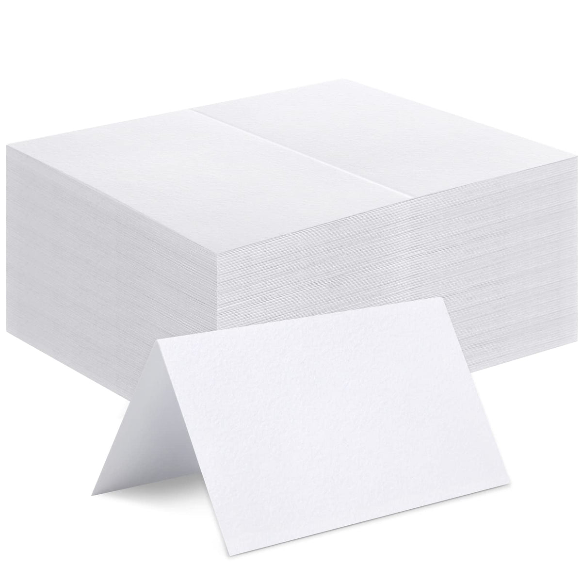 120 Pcs Place Cards, 2x3.5in Blank Fillable Banquet Seat Card for Table Setting, Escort Card, Wedding Place Cards for Wedding, Table, Dinner Parties