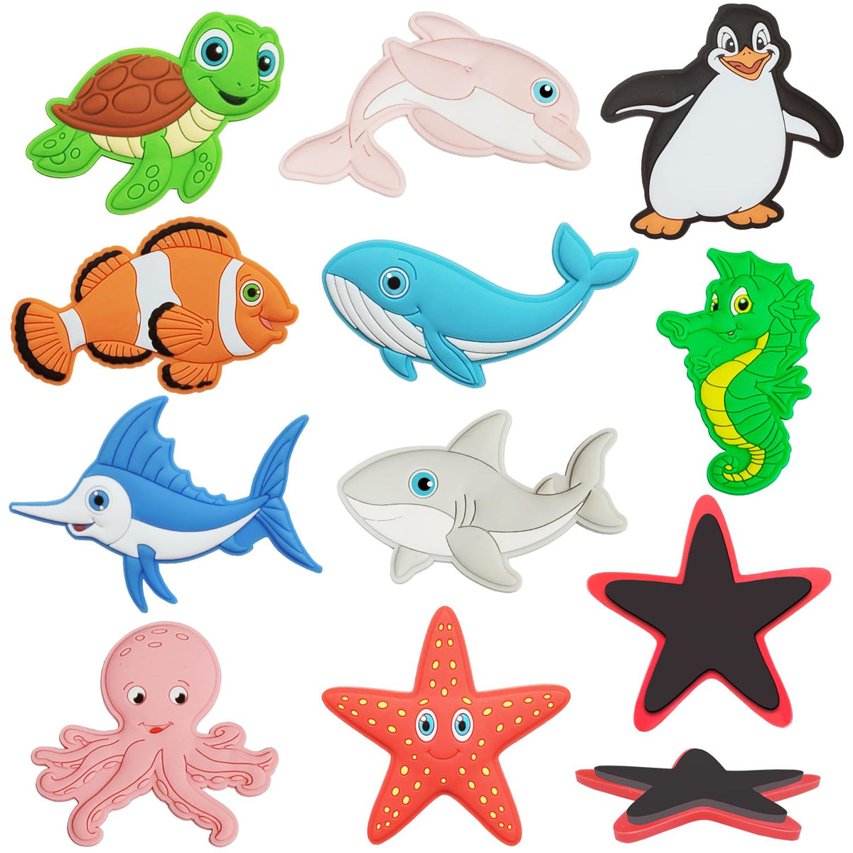 Fridge Magnets for Toddlers Farm Animals, Full Back Magnetic Animals