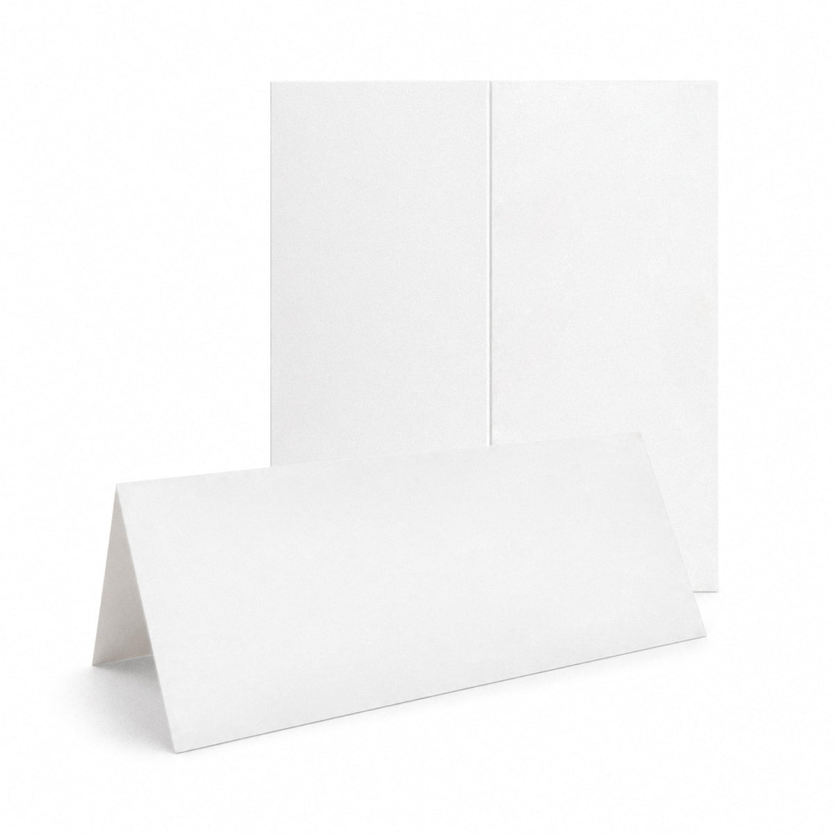 40Pcs Blank Tent Place Cards, 3.5*11Inch Table Setting Name Seating Labels