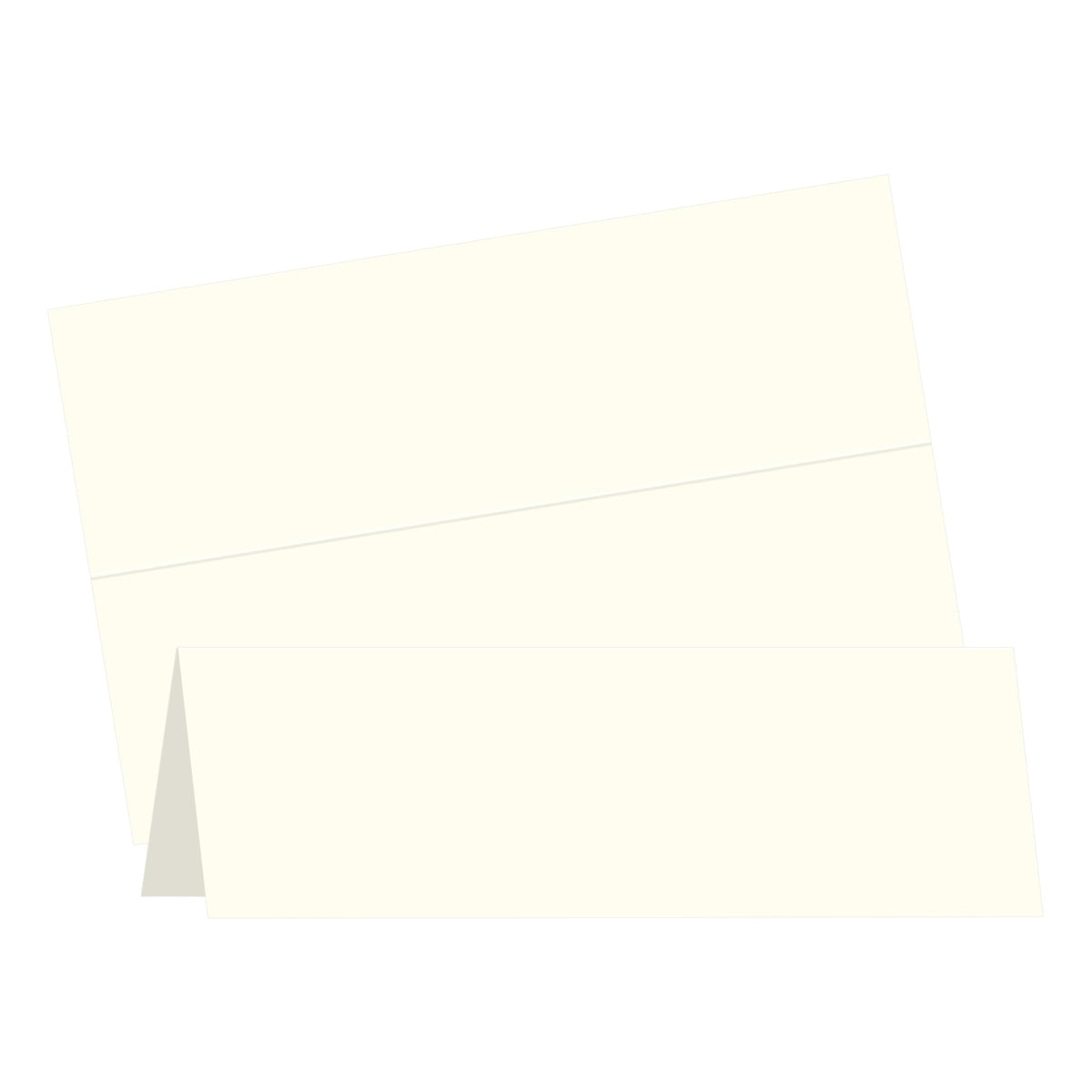 Blank Tent Cards Printable 3.5" x 11" 100 Sheets