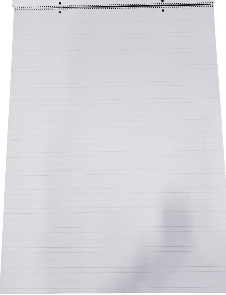 School Smart Chart Paper Pad, 32 x 24 Inches, 1-1/2 Inch Rule, 25 Sheets