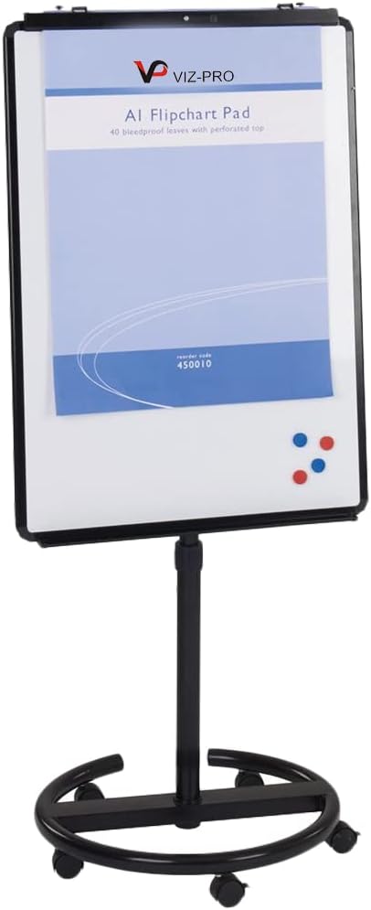 VIZ-PRO Standard Easel Pads, A1 Flipchart Paper Pad, 23 x 32 Inches, 25-Sheets/Pad