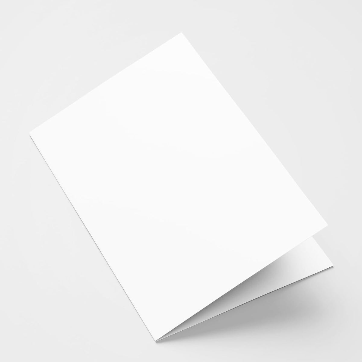 3,5x5"Plain White Folding Tent Cards (Set of 50)-7x5"Folds to 3,5x5"- Simple Blank Card Stock for Writing, Stamping, Drawing - Make Your Own Note, Thank You Cards