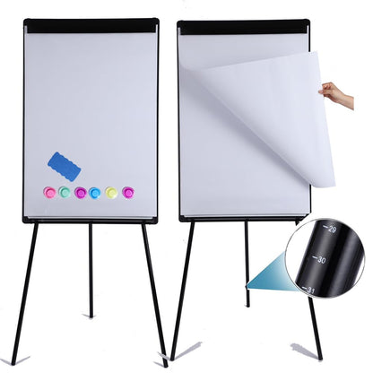 Whiteboard Easel 36" x 24" Height Adjustable, Magnetic Dry Erase Easel