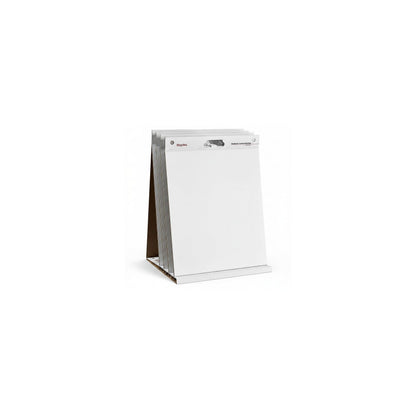 Staples Stickies Tabletop Easel Pad, 20x23 Inch, White, 20 Sheets