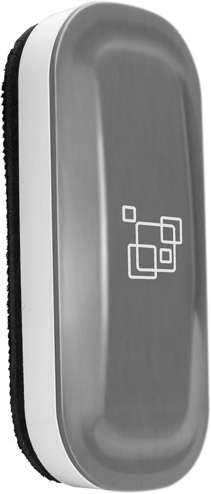 maxtek Magnetic Dry Erase Eraser, Gray, 1 Pack
