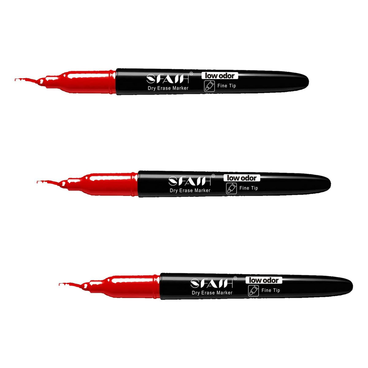 SFAIH 15 Colors Magnetic Dry Erase Markers, 0.7mm Ultra Fine, with Eraser