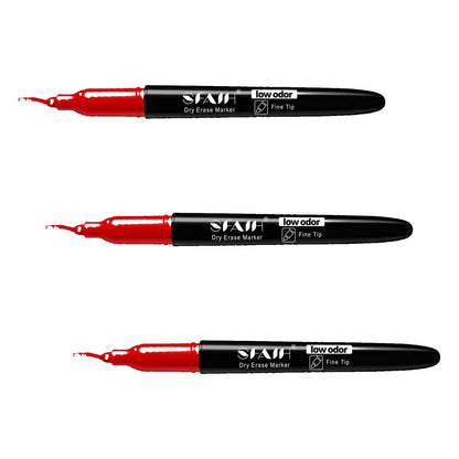 SFAIH 15 Colors Magnetic Dry Erase Markers, 0.7mm Ultra Fine, with Eraser