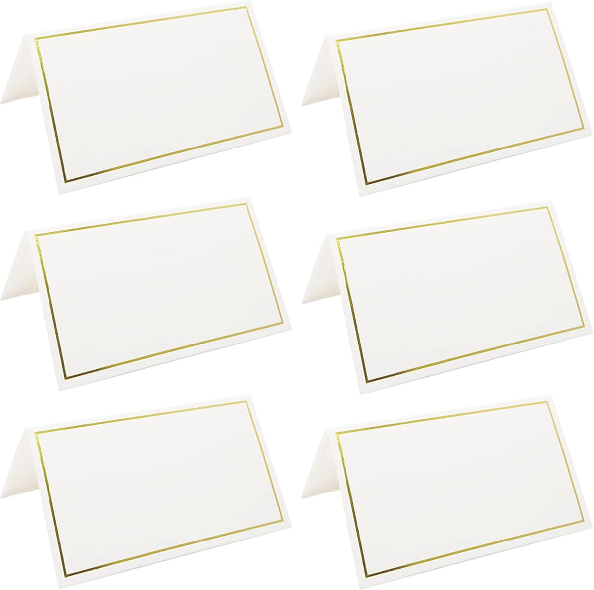 50 Pack 2 x 3.5 Inches Tent Cards