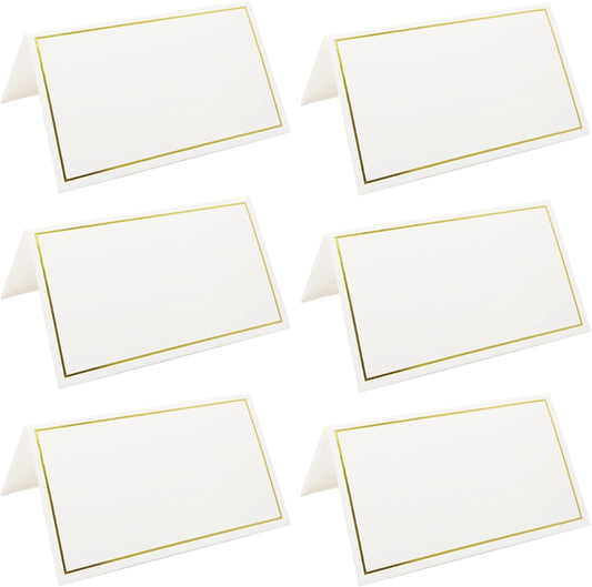 50 Pack 2 x 3.5 Inches Tent Cards