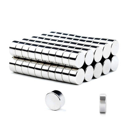 Deryun 60 Pack Small Magnets for Crafts,Mini,Tiny,Fridge,Refrigerator,Whiteboard,Round,Multi-Use Magnets
