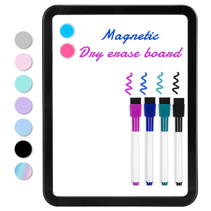 VUSIGN Magnetic Dry Erase Board, 8.5 x 11 Inches White Board, Pink