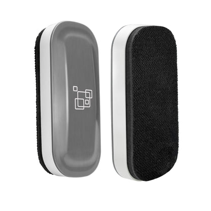 maxtek Magnetic Dry Erase Eraser, Gray, 1 Pack