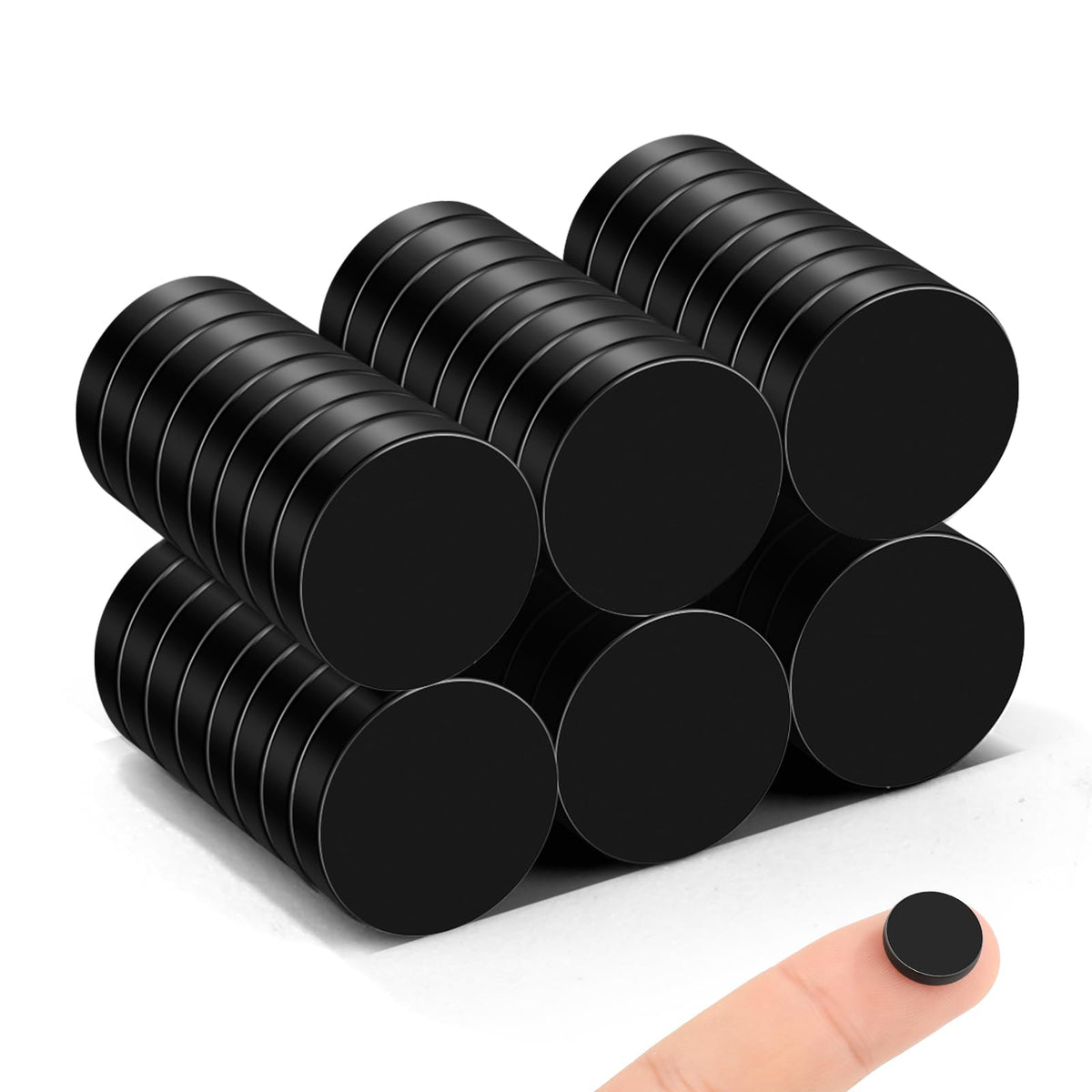 TRYMAG Small Strong Magnets, 6 Sizes Rare Earth Magnet, 255Pcs