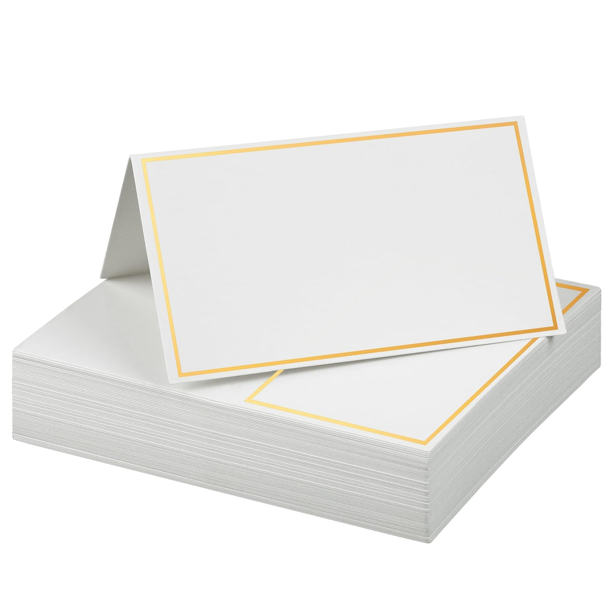 Uniclife 60 Pcs Floral Place Cards for Wedding Buffet Tables