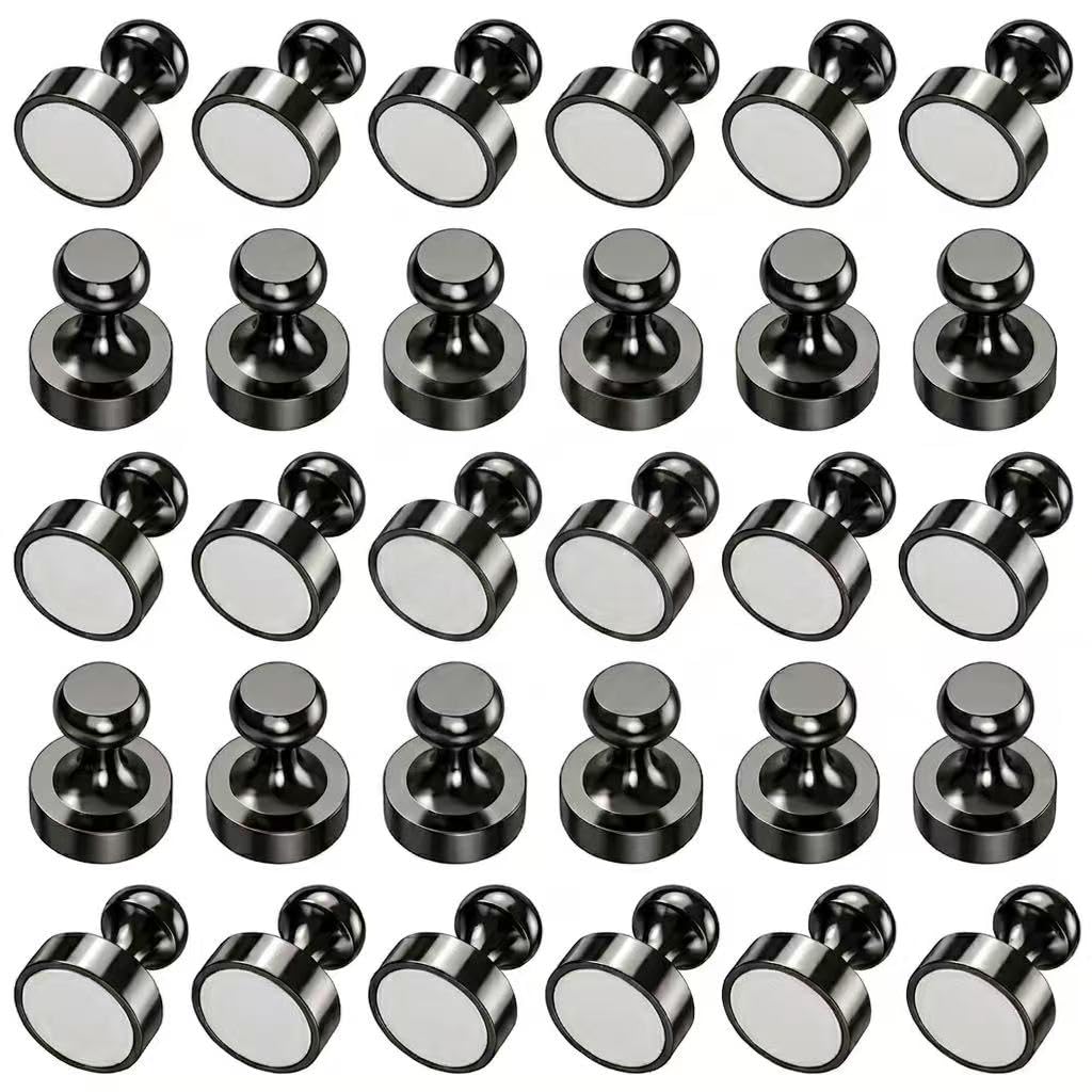 20PCS Fridge Magnets, Refrigerator Magnets for Whiteboard, Silver