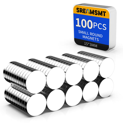 Small Magnets, 7 Sizes Neodymium Magnets for Crafts, 290 Pack