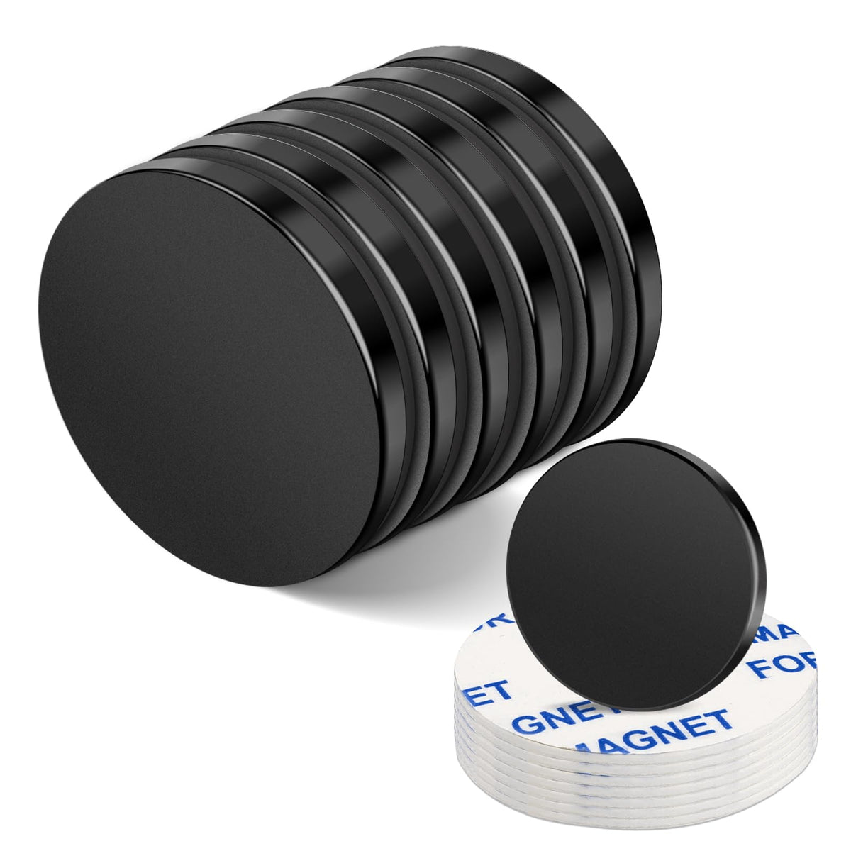 TRYMAG Strong Magnets Neodymium Rare Earth Magnet, 20x3mm, 12 Pack