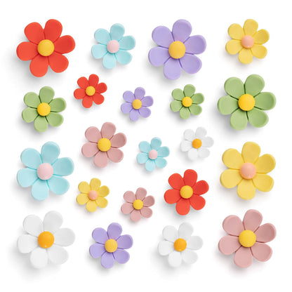 FINDMAG 12 Pack Fridge Magnets, Refrigerator Magnets Decorative for Locker