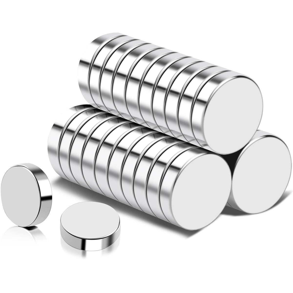 TRYMAG Small Strong Magnets, 6 Sizes Rare Earth Magnet, 255Pcs