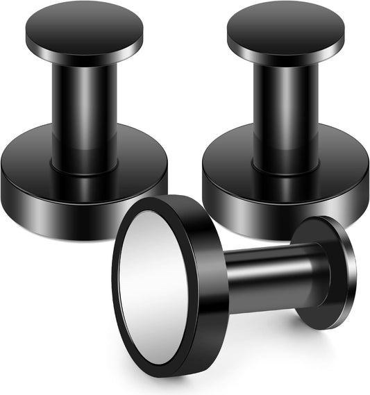 Buelkmag Magnetic Hooks for Cruise Cabins Black 150Lb Magnet Wreath Hanger