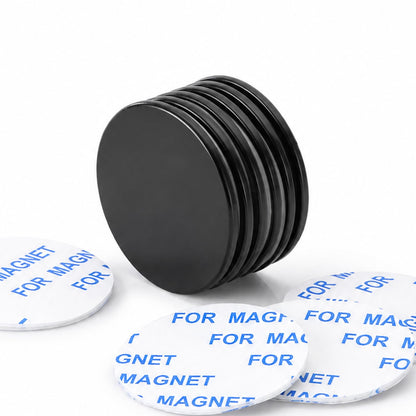 DIYMAG Strong Magnets,6 Pack with Double Sided Adhesive Backing Powerful