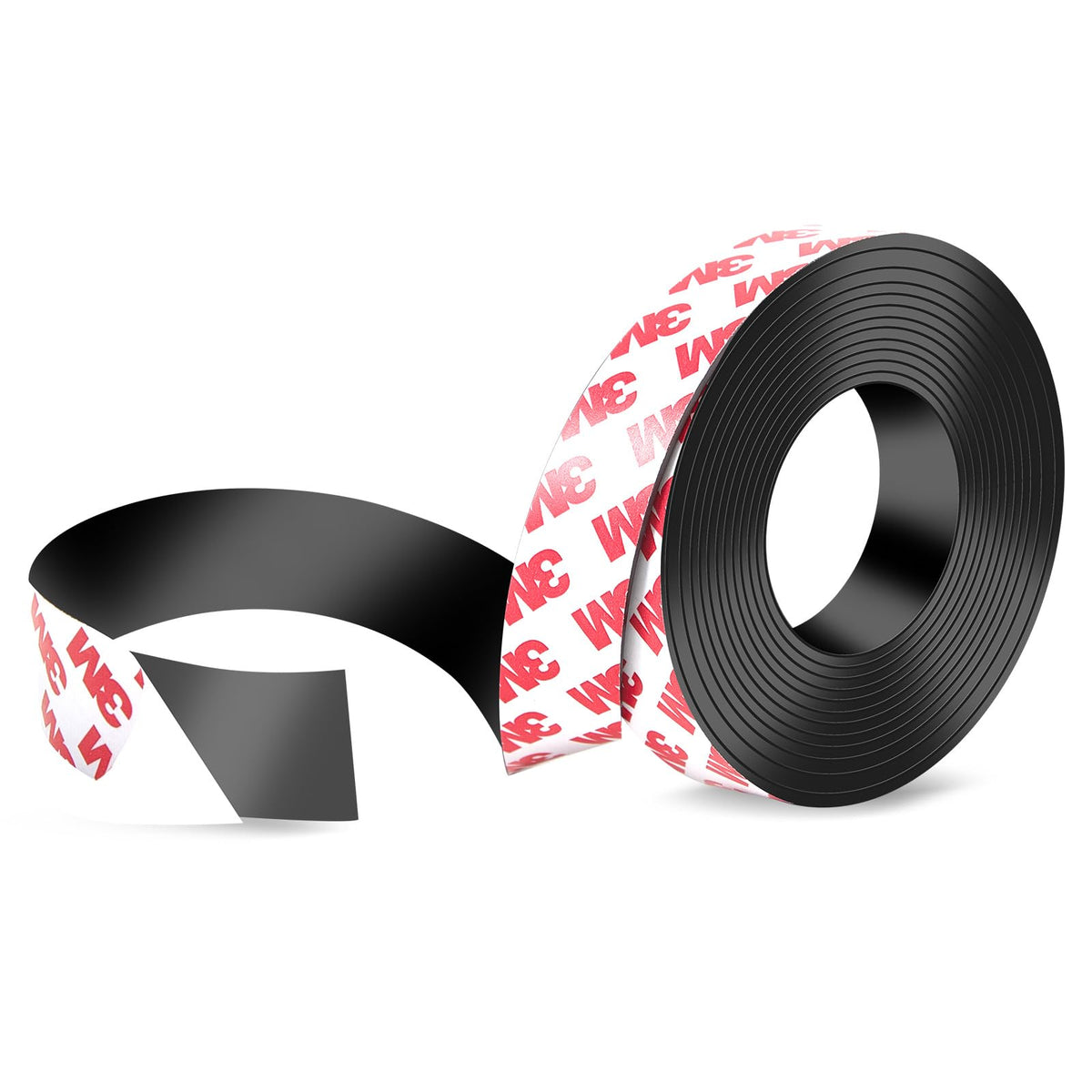 DTLHCNCT Strong Adhesive Magnetic Tape Strip Roll, 1" x 10ft
