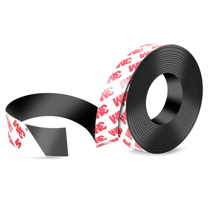 DTLHCNCT Strong Adhesive Magnetic Tape Strip Roll, 1" x 10ft