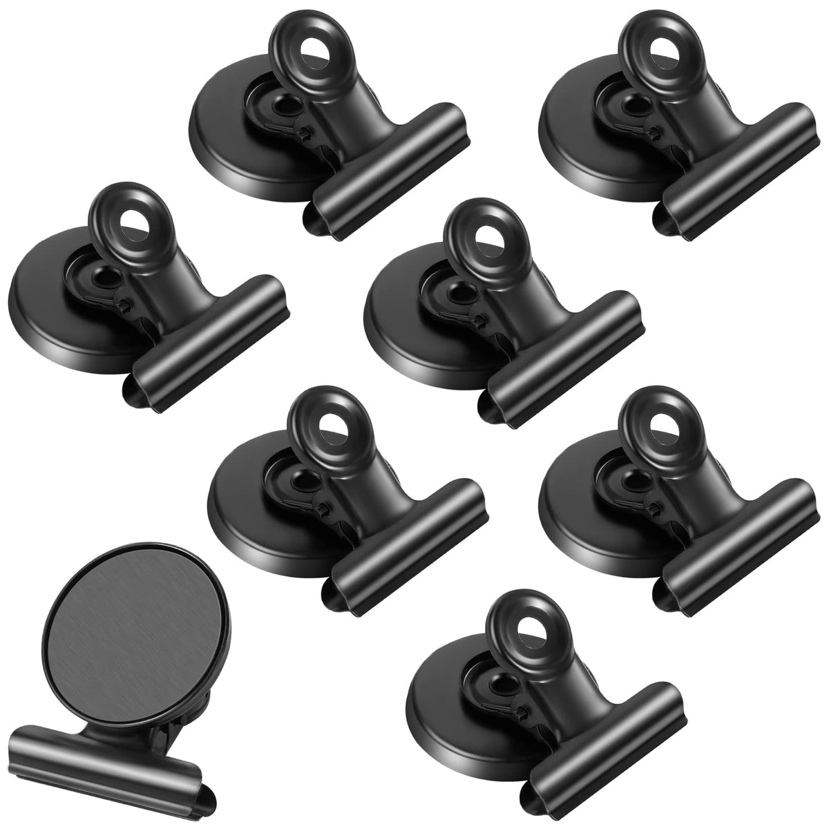 8Pack Fridge Magnets Refrigerator Magnetic Clips for Classroom (Colorful)