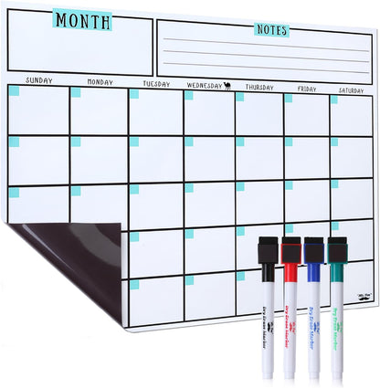 Mr. Pen- Dry Erase Calendar for Fridge, Magnetic, 14.7 x 11.8