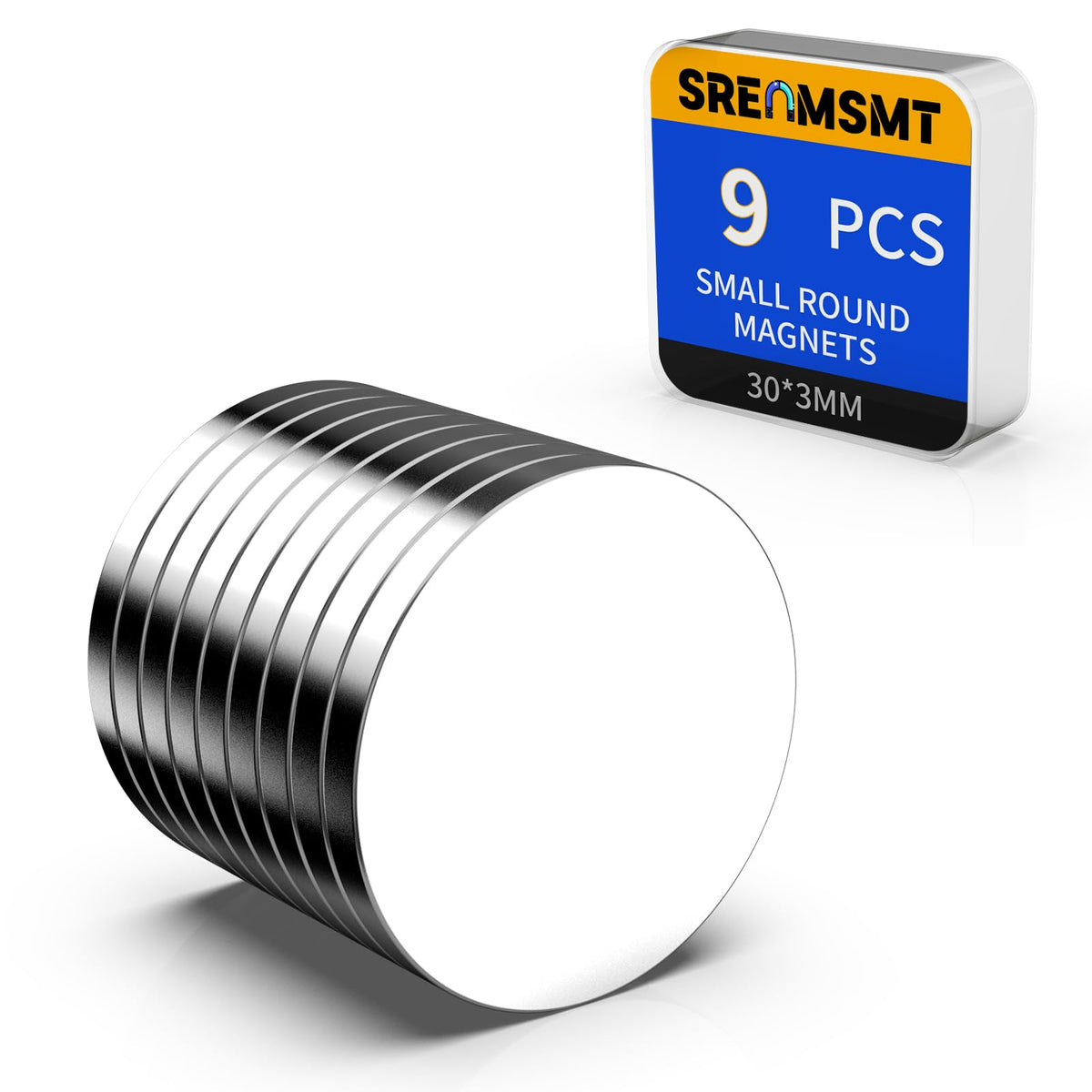 Small Magnets, 7 Sizes Neodymium Magnets for Crafts, 290 Pack