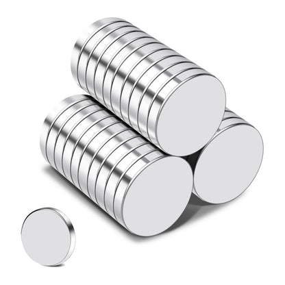 TRYMAG 40Pcs Small Rare Earth Refrigerator Magnets, 8x3mm