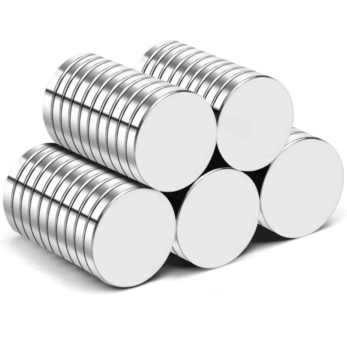 TRYMAG Small Neodymium Magnets, 200Pcs Round Rare Earth Magnet 8x3mm