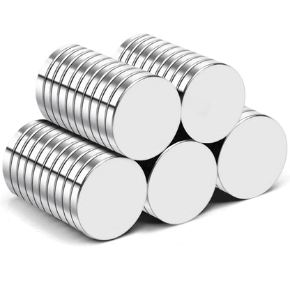 TRYMAG Small Neodymium Magnets, 200Pcs Round Rare Earth Magnet 8x3mm