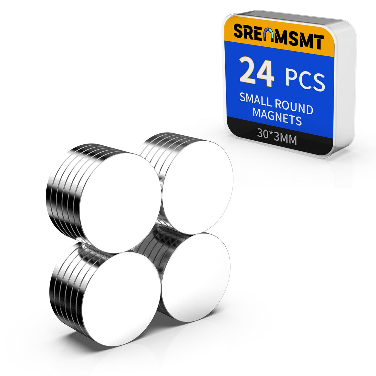 Small Magnets, 7 Sizes Neodymium Magnets for Crafts, 290 Pack
