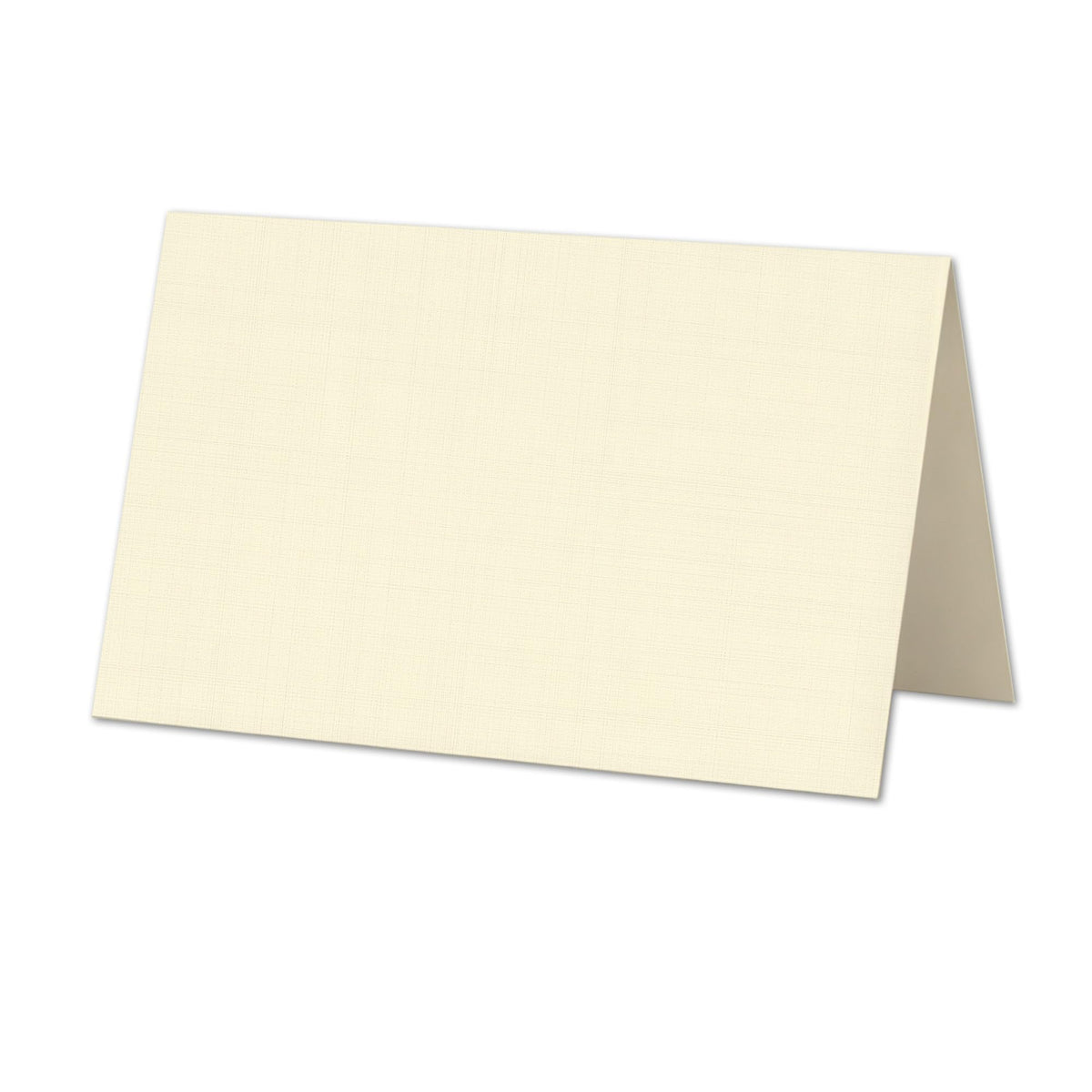 96 Pack Mini Place Cards 3.5” x 2” – Folded Table Tent Cards, 80lb Cover – Blank Printable Name Cards for Weddings, Parties, Events & Food Labels (Black)