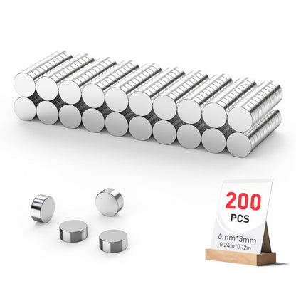 350Pcs Magnets for 3D Printing, Rare Earth Magnets for Crafts