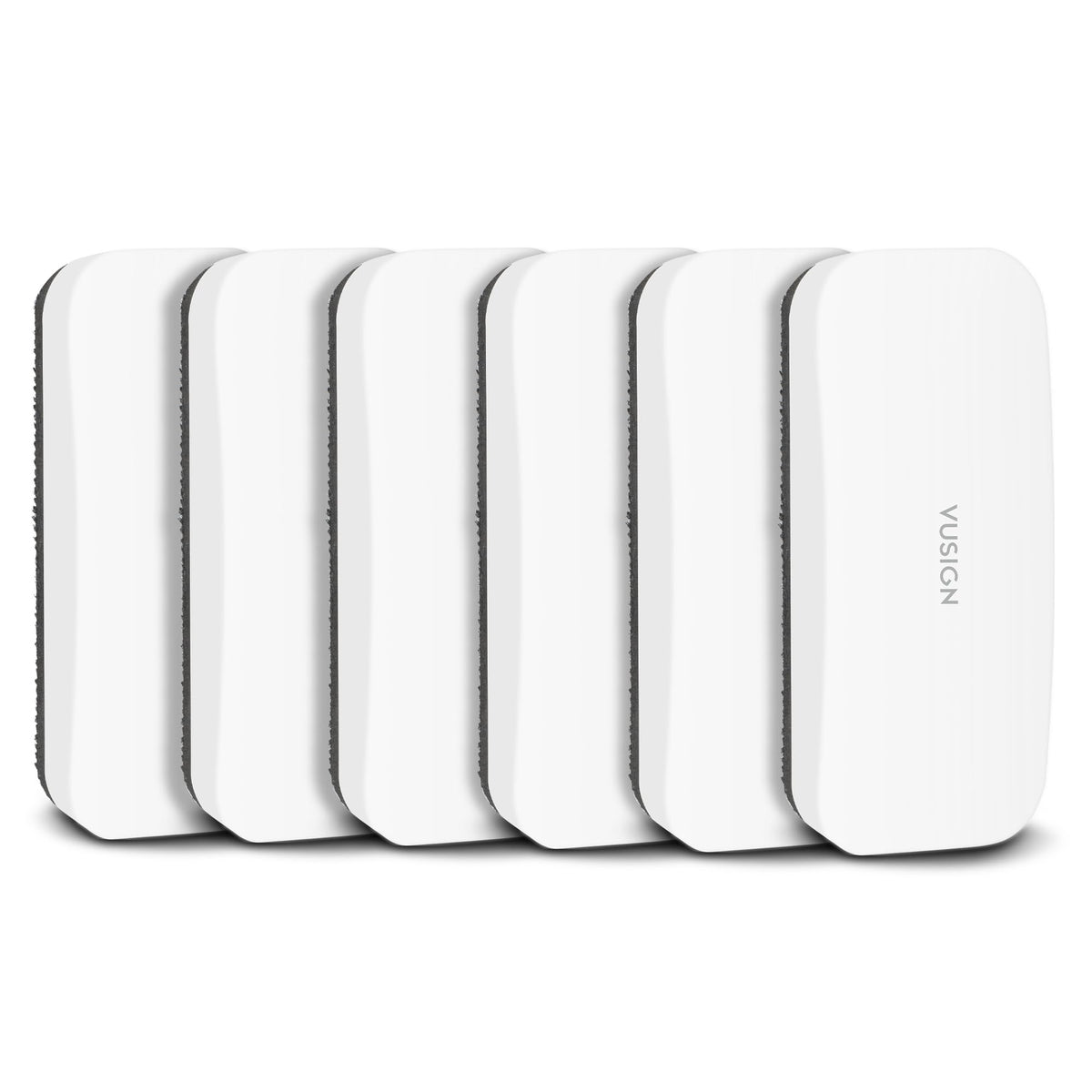 VUSIGN Magnetic Dry Erase White Board Eraser- 2 Pack, White