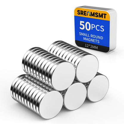 Small Magnets, 7 Sizes Neodymium Magnets for Crafts, 290 Pack