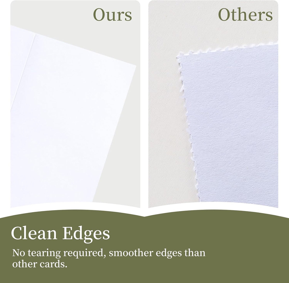 Blank Tent Cards Printable 3.5" x 11" 100 Sheets