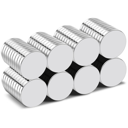 TRYMAG 80Pcs Small Round Magnets, 8x2mm Refrigerator Magnet