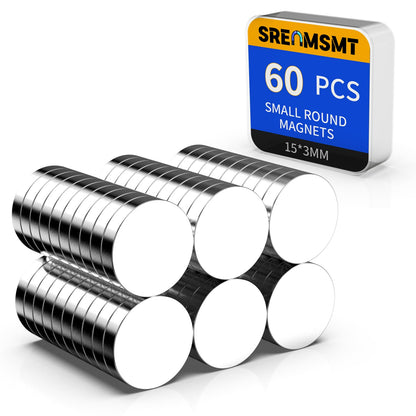 Small Magnets, 7 Sizes Neodymium Magnets for Crafts, 290 Pack