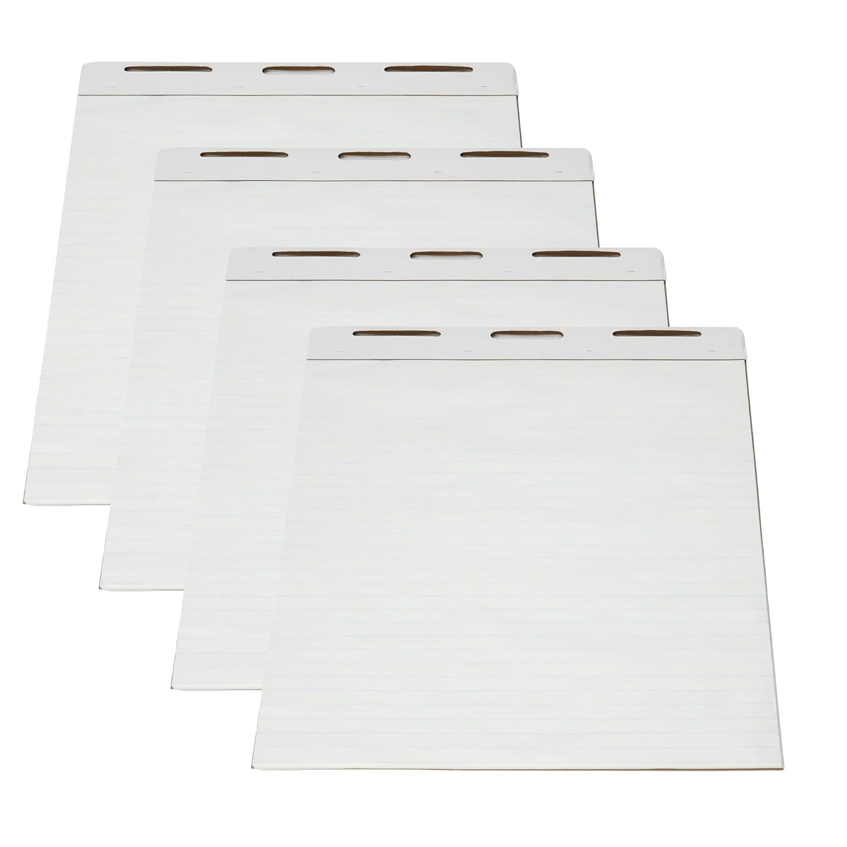School Smart Flip Chart Paper for Easels and Bulletin Boards, 27 x 34 Inches, 50 Sheets, Pack of 4