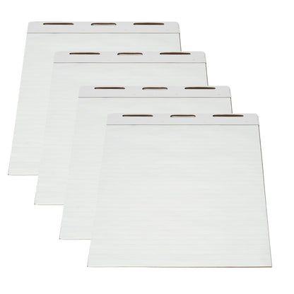 School Smart Flip Chart Paper for Easels and Bulletin Boards, 27 x 34 Inches, 50 Sheets, Pack of 4