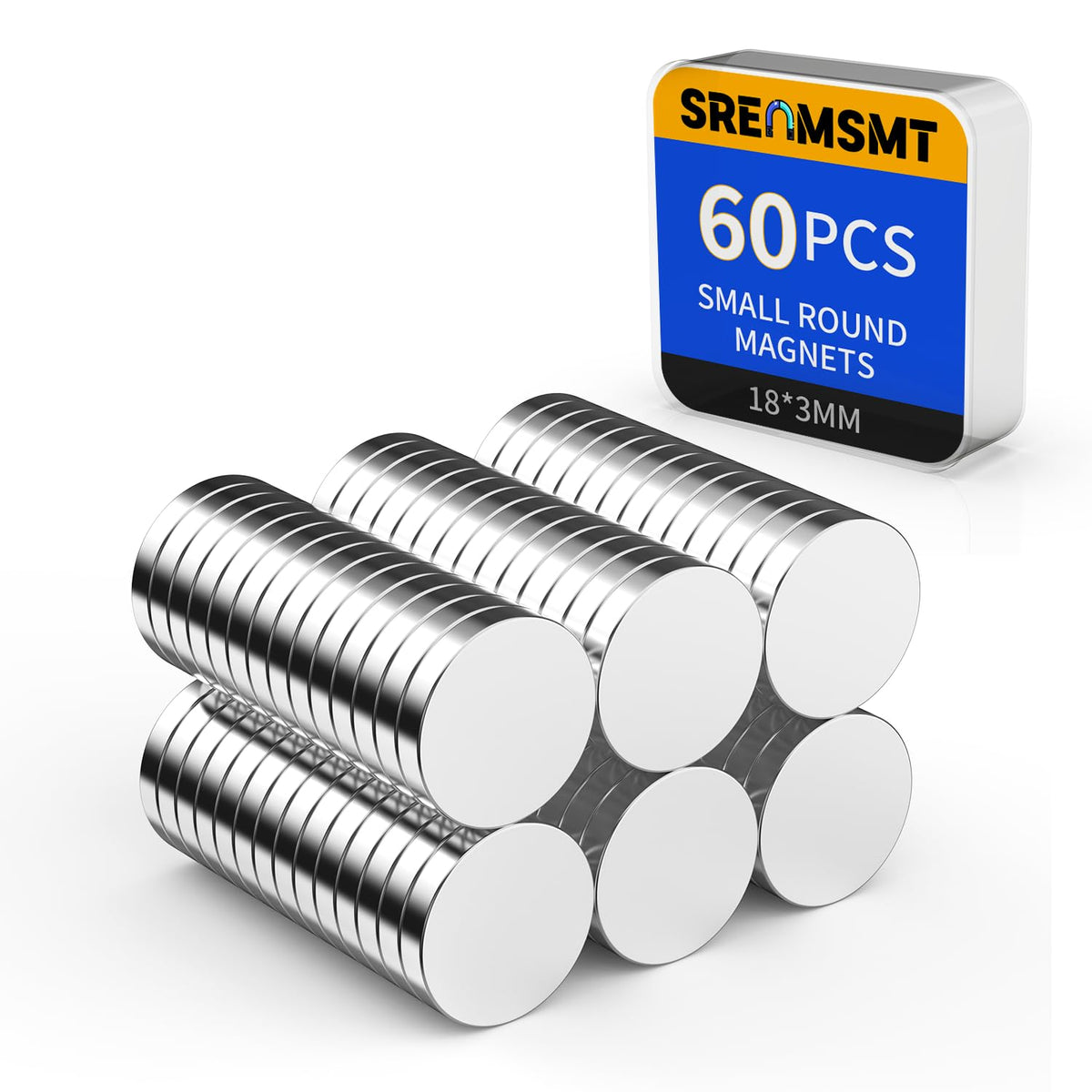 Small Magnets, 7 Sizes Neodymium Magnets for Crafts, 290 Pack