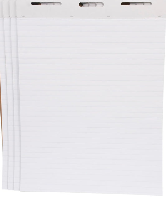School Smart Flip Chart Paper for Easels and Bulletin Boards, 27 x 34 Inches, 50 Sheets, Pack of 4