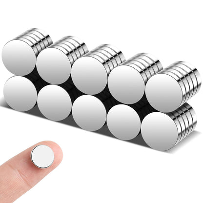 DIYMAG Small Rare Earth Magnets, 40 Pack, 5 Sizes - Neodymium Magnets for Refrigerator, DIY, Crafts, Kitchen & Office