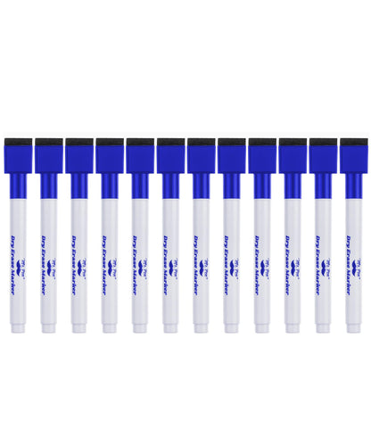 Mr. Pen- Magnetic Dry Erase Markers, 12 Pack with Whiteboard Eraser