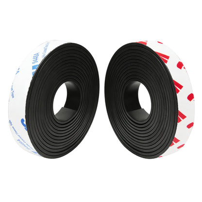 Towjug Magnetic Tape 10ft x 1/2in Fridge Magnets with Adhesive Backing Roll