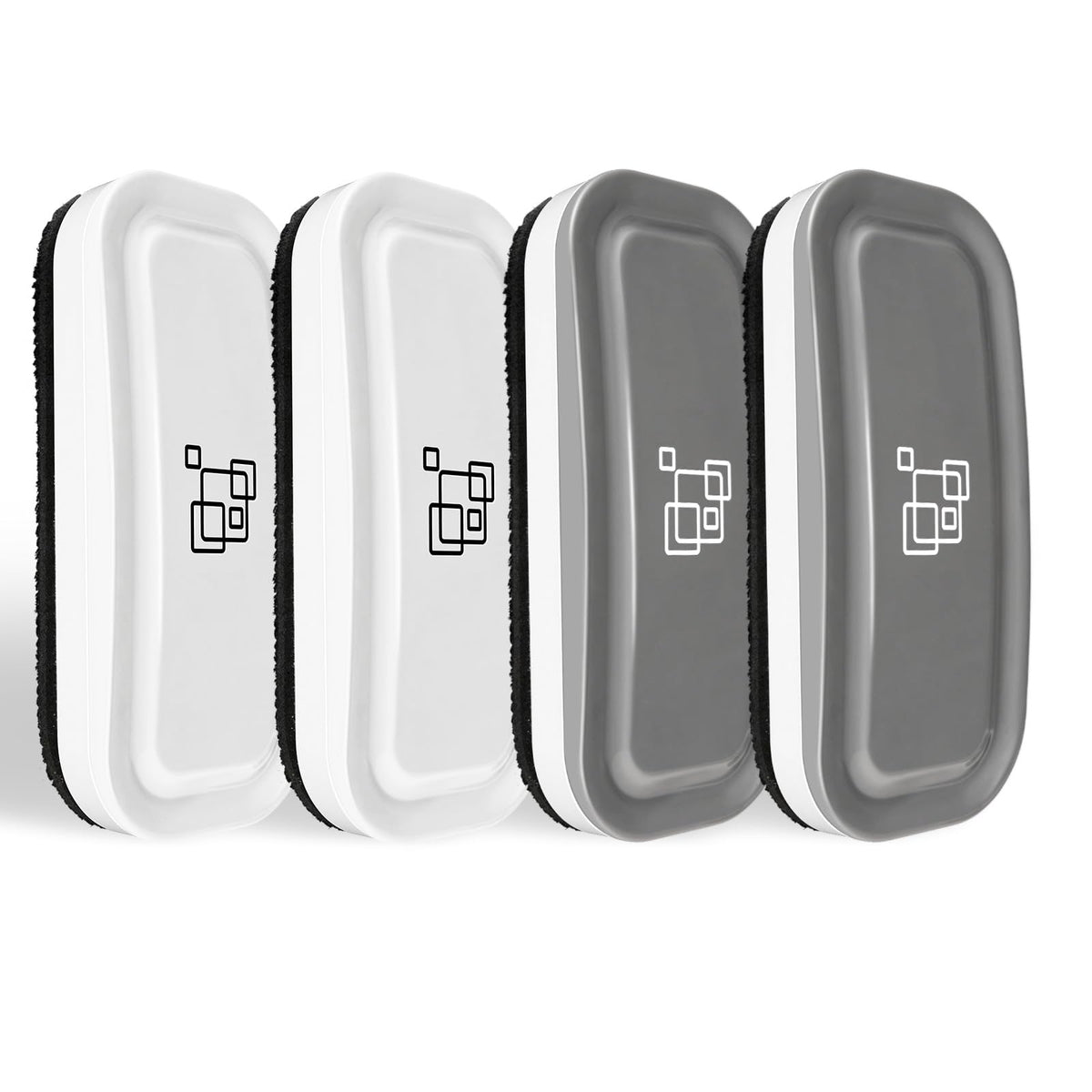 maxtek Magnetic Dry Erase Eraser, Gray, 1 Pack